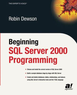 Beginning SQL Server 2000 Programming copy: 9781430208044