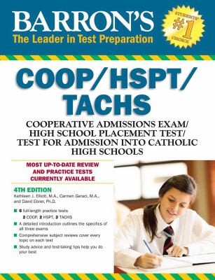 Coop/hspt/tachs