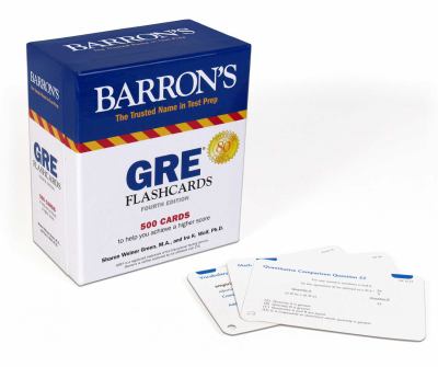 GRE Flashcards : 500 Flashcards to Help You Achieve a Higher Score