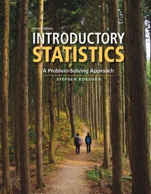 Introductory Statistics : A Problem Solving Approach