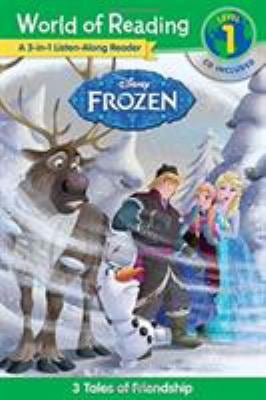 World of Reading: Frozen Frozen 3-In-1 Listen-along Reader (World of Reading Level 1) : 3 Royal Tales with CD!
