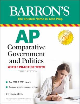 AP Comparative Government and Politics : With 3 Practice Tests