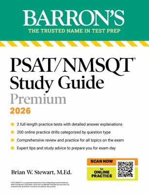 PSAT/NMSQT Study Guide Premium, 2026 : 2 Practice Tests + Comprehensive Review+ 200 Online Drills