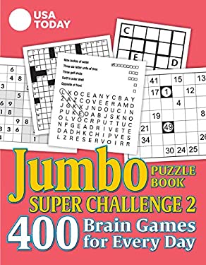 USA TODAY Jumbo Puzzle Book Super Challenge 2 : 400 Brain Games for ...