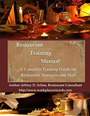 Restaurant Training Manual : A Complete Restaurant Training Manual ...