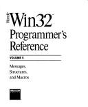 MicroSoft Win32 Programmers Reference book by Microsoft Official ...