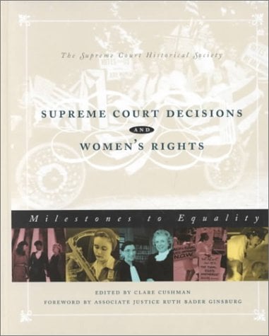 Supreme Court Decisions and Women's Rights used book by Clare