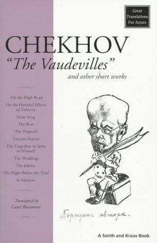 In The Cart Chekhov Chekhov's Vaudevilles used book by Anton Chekov: 9781575251271