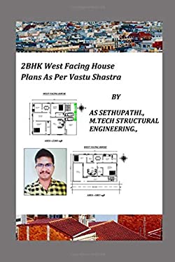 2 BHK West Facing House Plans As Per Vastu Shastra book by A. S. Sethu ...