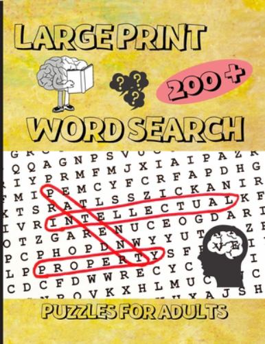 200+ Large Print Word Search Puzzles for Adults book by Sudokugam Kit ...