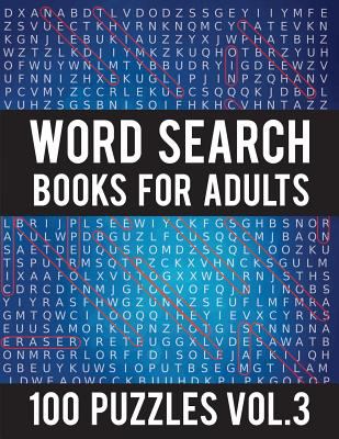 Word Search Books for Adults: 100 Word Search Puzzles - (Word Search