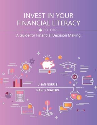 Invest in Your Financial Literacy : A Guide for Financial Decision-Making