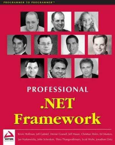 Professional .NET Framework book by Jeff Gabriel: 9781861005564