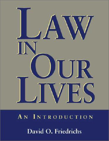 Law in Our Lives : An Introduction