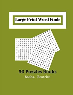 Large Print Word Finds 50 Puzzles Books : Word Search Books for Adults ...