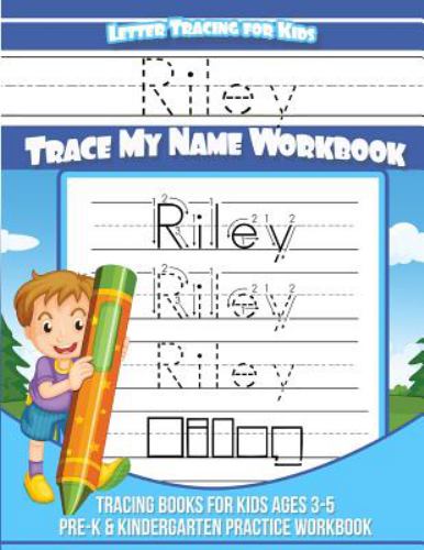 Riley Letter Tracing for Kids Trace My Name Workbook : Tracing Books ...