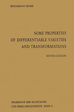 Some Properties of Differentiable Varieties and Transformations : With Special Reference to the Analytic and Algebraic Cases