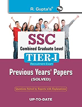 Ssc Combined Graduate Level (Tier-I) Previous Years' Papers And 