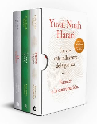 Estuche Harari (contiene: Sapiens; Homo Deus; 21 Lecciones para el Siglo XXI) / Yuval Noah Harari Books Set (Sapiens, Homo Deus, 21 Lessons for 21st C