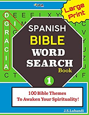 Large Print SPANISH BIBLE Word Search Book