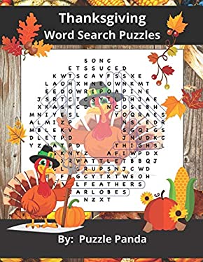Thanksgiving Word Search Puzzles book by Kasey Conner, Puzzle Panda ...