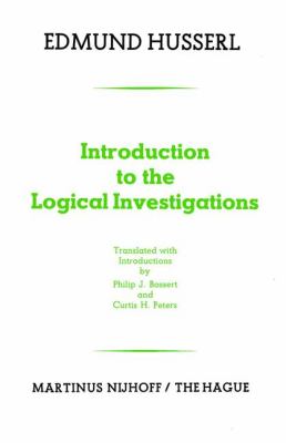 Introduction to the Logical Investigations