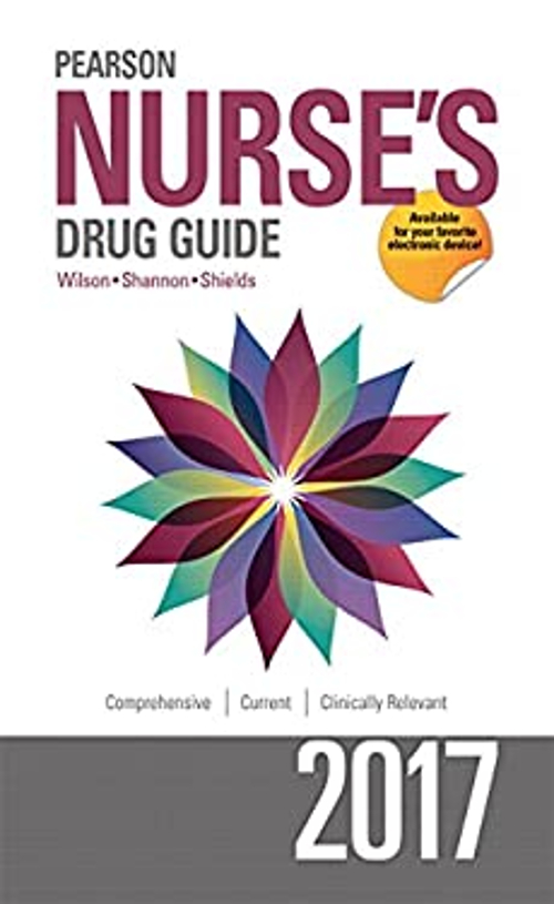 Pearson Nurse’s Drug Guide 2017 Hardcover