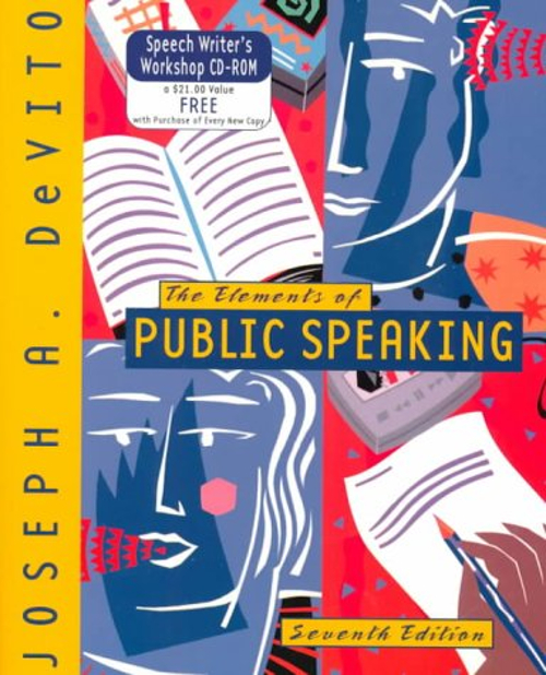 Elements of Public Speaking Paperback Joseph A. DeVito