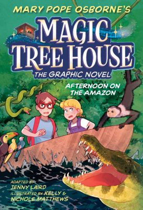 Afternoon on the Amazon Graphic Novel Paperback Mary Pope Osborne