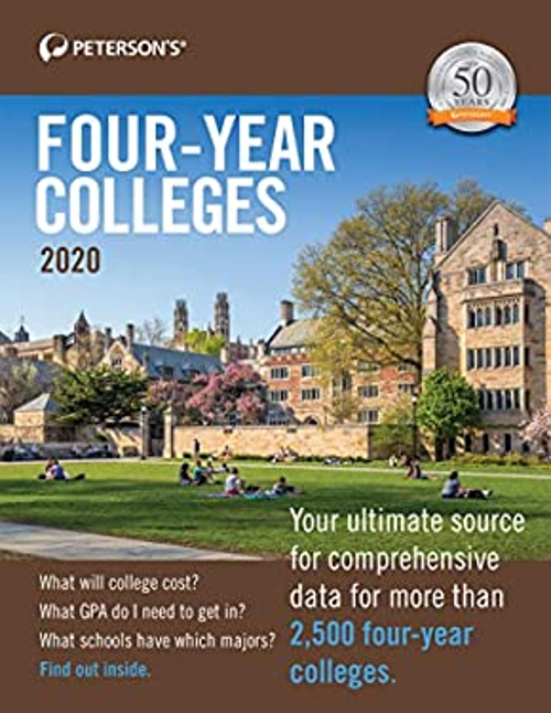 Four-Year Colleges 2020 Paperback Peterson’s