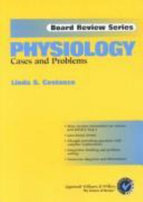 Physiology Cases and Problems Paperback Linda S. Costanzo