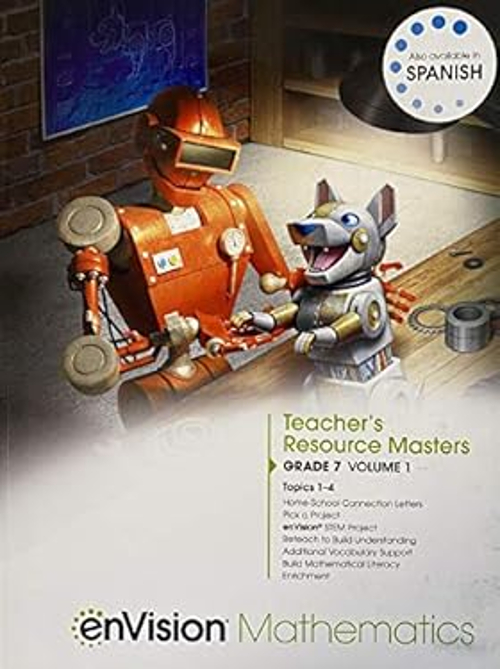 enVision Mathematics, Teacher’s Resource Masters, Grade 7 Volume