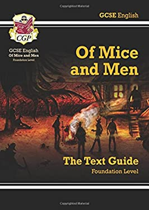 GCSE ENGLISH TEXT Guide - of Mice and Men Foundation Paperback £4.90 - PicClick UK